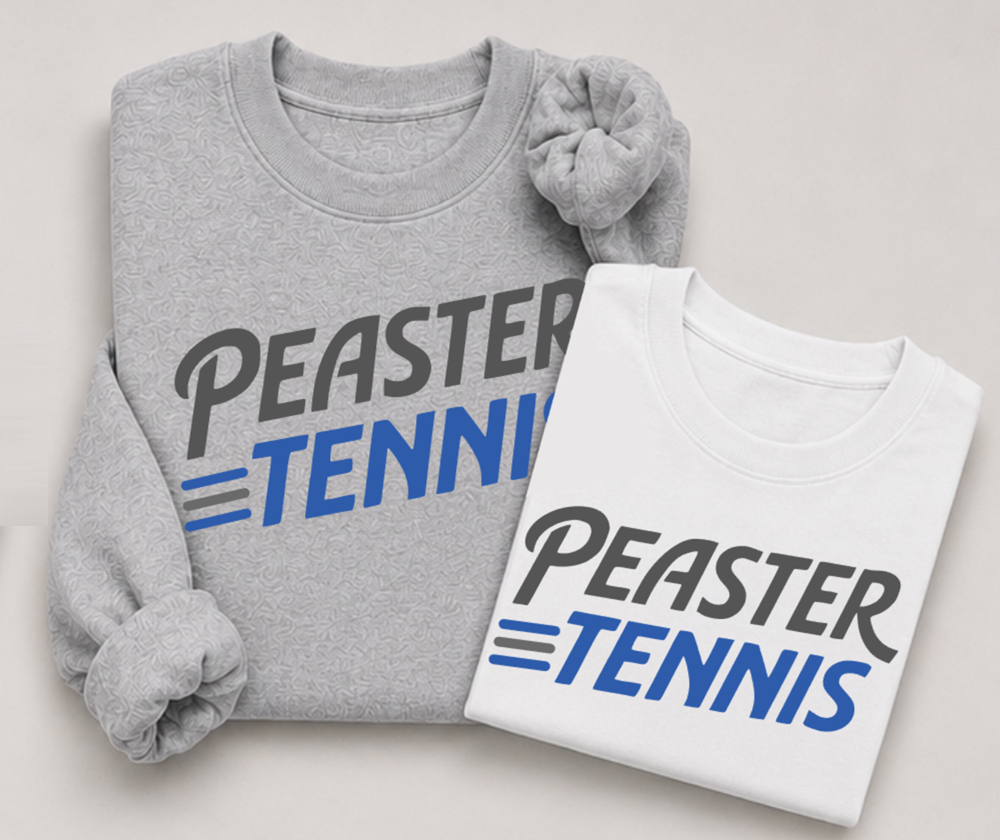 TENNIS BUNDLE (GREY SWEATSHIRT - WHITE TEE)