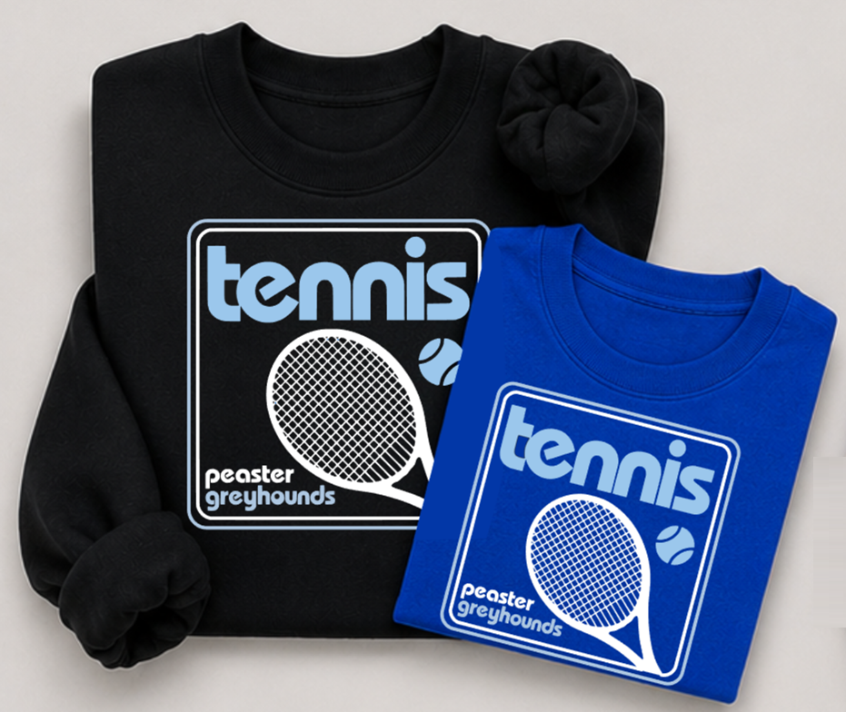 PEASTER BUNDLE (BLACK SWEATSHIRT - ROYAL TEE)