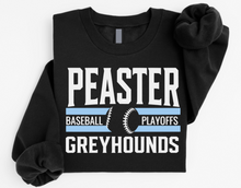 CREWNECK SWEATSHIRT (GILDAN) PLAYOFF - BLACK