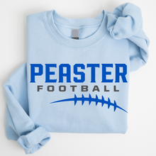 CREWNECK SWEATSHIRT - LACES - LIGHT BLUE