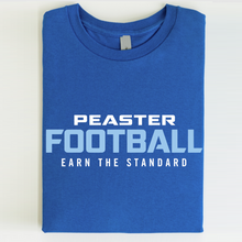 SHORT SLEEVE UNISEX TEE - FOOTBALL - ROYAL