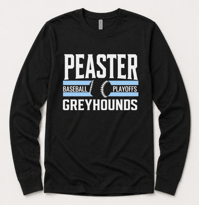 LONG SLEEVE (GILDAN) PLAYOFF - BLACK
