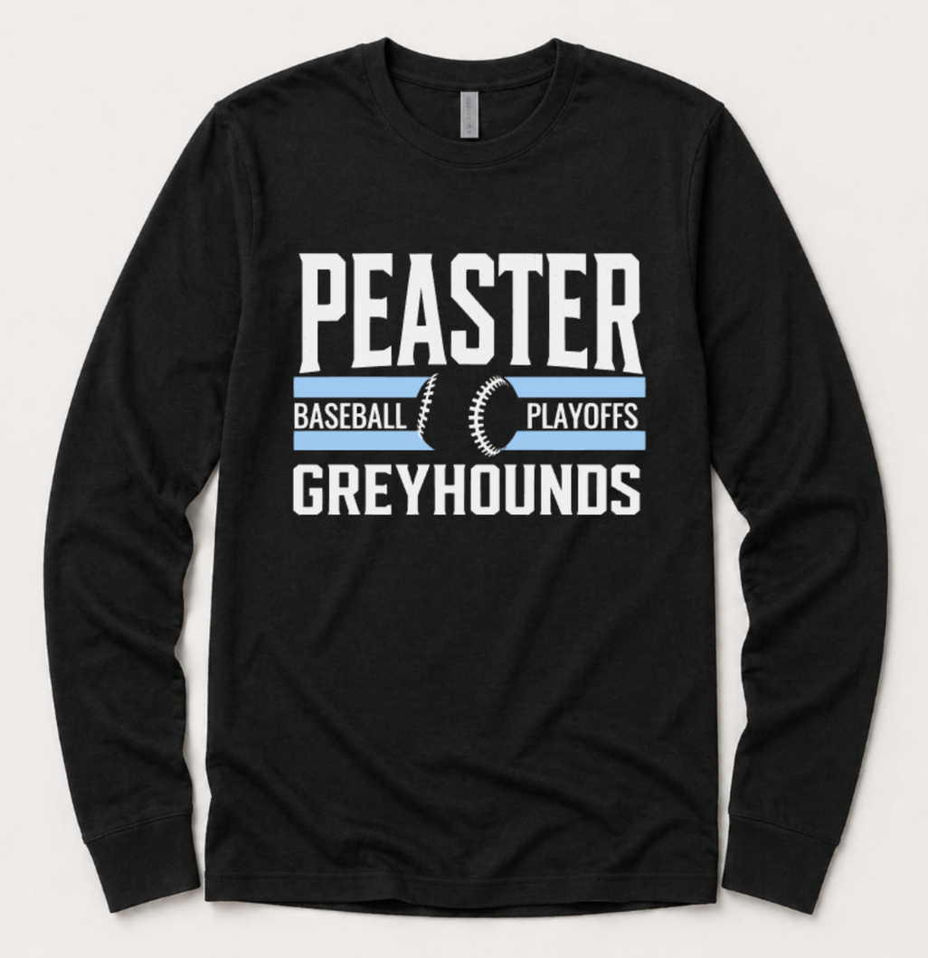LONG SLEEVE (GILDAN) PLAYOFF - BLACK