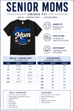 SHORT SLEEVE UNISEX TEE (GILDAN OR BELLA CANVAS) SENIOR MOM - BLACK