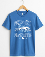 PLAYOFF ROSTER - UNISEX TEE (BELLA + CANVAS) HEATHER ROYAL