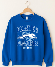 *YOUTH OPTIONS AVAILABLE* PLAYOFF ROSTER - UNISEX CREWNECK SWEATSHIRT (GILDAN) ROYAL