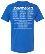 *YOUTH OPTIONS AVAILABLE* PLAYOFF ROSTER - UNISEX TEE (GILDAN) ROYAL