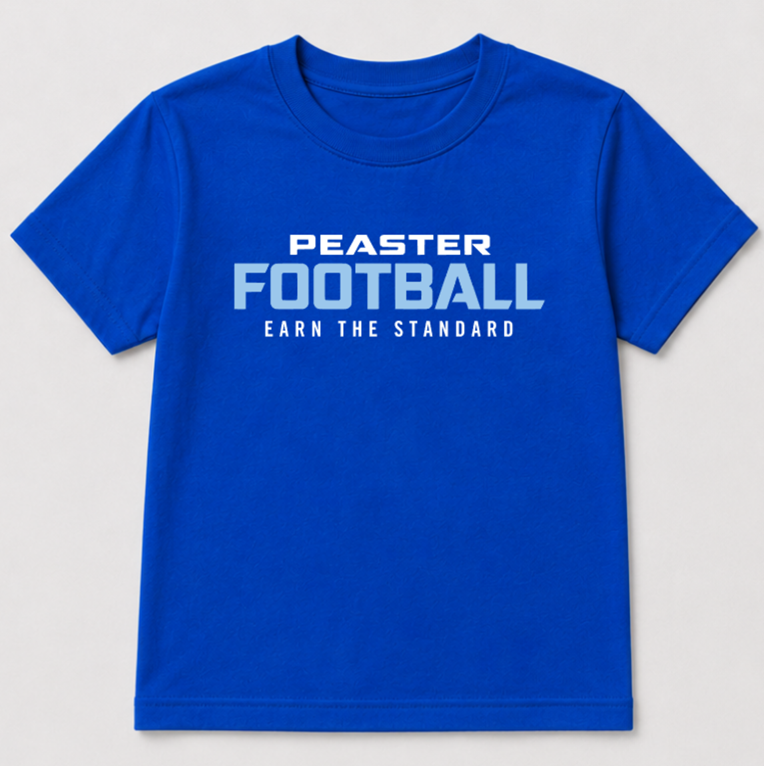 **YOUTH** UNISEX SHORT SLEEVE TEE (NEXT LEVEL) ROYAL