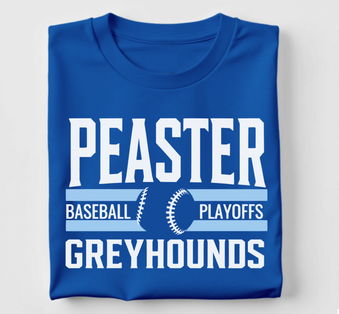 SHORT SLEEVE (GILDAN) PLAYOFF TEE - BLUE