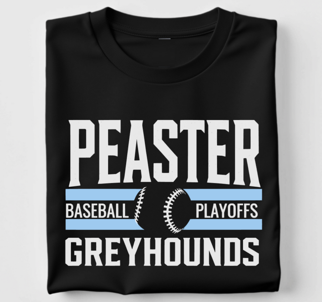 SHORT SLEEVE (GILDAN) PLAYOFF TEE - BLACK
