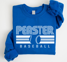 CREWNECK SWEATSHIRT (GILDAN) BASEBALL - ROYAL