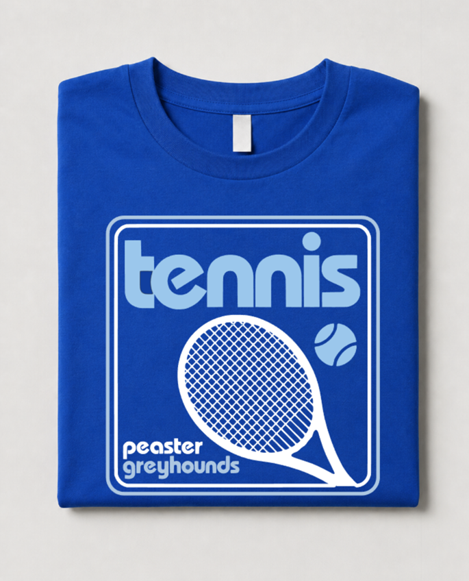 SHORT SLEEVE UNISEX TEE - PEASTER - ROYAL